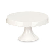 Cupido&Co. White Dolomite Ceramic Cake Stand Ø 24.5 cm H 14 cm