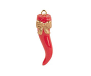 Cupido&Co. Red Horn with Bow H 47 Mm Hanging Decoration Perfect Gift Favour
