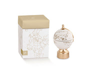 Cupido&amp;Co. White Globe D 75 Mm H 125 Mm Candle and Box