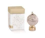 Cupido&amp;Co. Dove Grey Globe D 75 Mm H 125 Mm Candle and Box