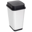 dea home dea home pattumiera oslo 50l con coperchio a doppia apertura 33 x 44 cm h 56 cm bidone rifiuti design funzionale ean 8009371049221