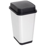 dea home dea home pattumiera oslo 50l con coperchio a doppia apertura 33 x 44 cm h 56 cm bidone rifiuti design funzionale ean 8009371049221