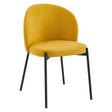 di mo di mo sedia shelly in tessuto senape 320 g 55x45x80 cm sedia design moderna imbottita ean 8010402495184