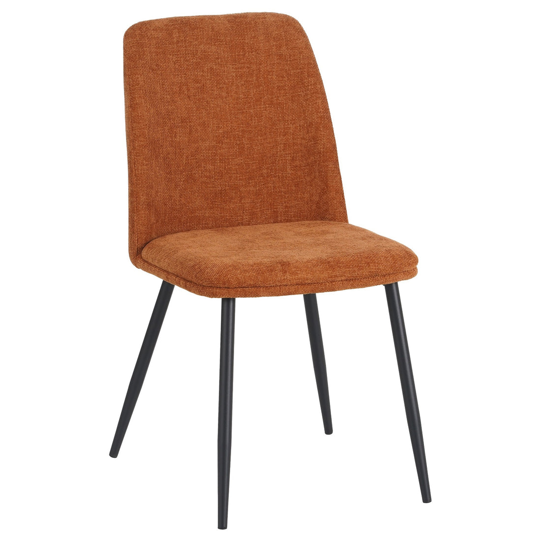 di mo di mo sedia tracy in tessuto color mattone 57x45x84 cm design moderno ean 8010402514809