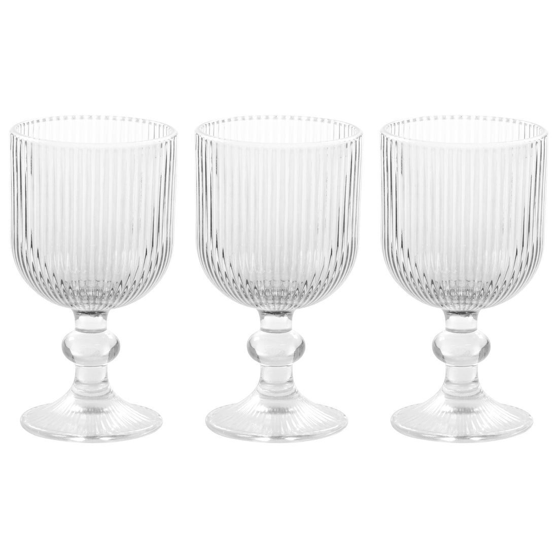 di mo di mo set 3 calici pillar cc 260 vetro trasparente ean 8010402505579