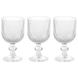 di mo di mo set 3 calici pillar cc 260 vetro trasparente ean 8010402505579