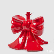 EDG Enzo De Gasperi Christmas Tree Base, Pine, Red, H 45 cm L 43 cm L 43 cm