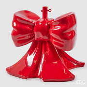 EDG Enzo De Gasperi Christmas Tree Base, Pine Cone, H 57 cm L 50 cm L 50 cm Red