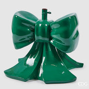 EDG Enzo De Gasperi Christmas Tree Base, Pine Cone Shape, H 57 cm L 50 cm W 50 cm Green