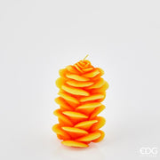 EDG Enzo De Gasperi Ginger Candle H 16 Cm D 10 Cm Yellow Orange