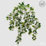 edg enzo de gasperi edg enzo de gasperi bouganvillea cadente anti uv x8 con foglie h 92 cm pianta artificiale bianco ean 8059824657978