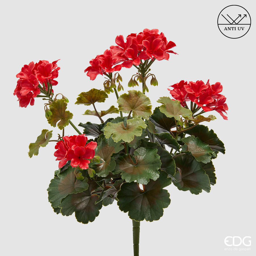 edg enzo de gasperi edg enzo de gasperi bouganvillea cespuglio x5 con foglie anti uv pianta artificiale h 40 cm rosso ean 8059824658012