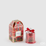 edg enzo de gasperi edg enzo de gasperi candela di natale rue de rivoli h 12 cm cinnamon rosso ean 8059824556660