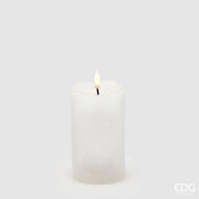 EDG Enzo De Gasperi Starry LED Candle with Flame H 12.5 Cm D 7.5 Cm IP20 Ivory