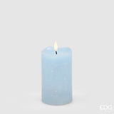 edg enzo de gasperi edg enzo de gasperi candela led starry con moccolo h 125 cm d 75 cm ip20 celeste ean 8059824475794