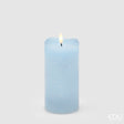 edg enzo de gasperi edg enzo de gasperi candela led starry con moccolo h 15 cm d 75 cm ip20 celeste ean 8059824475718