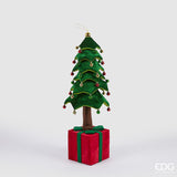 edg enzo de gasperi edg enzo de gasperi decoro pino di natale su pacco da appendere h 110 cm telescopico green ean 8059824520951