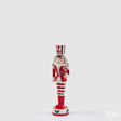 edg enzo de gasperi edg enzo de gasperi decoro soldatino di natale candy h 33 cm poliresina white red ean 8059824389022