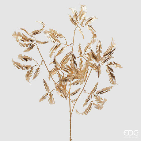 edg enzo de gasperi edg enzo de gasperi felce bmetal ramo di natale h 96 cm gold ean 8059824530509