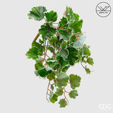 edg enzo de gasperi edg enzo de gasperi geranio bell cadente anti uv h 50 cm pianta artificiale bianco verde ean 8059824051806