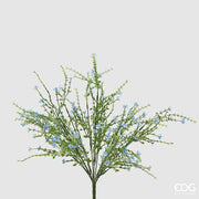 EDG Enzo De Gasperi Ginestra Bush Artificial Plant H 55 cm Light Blue