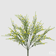 EDG Enzo De Gasperi Ginestra Bush Artificial Plant H 55 Cm Yellow