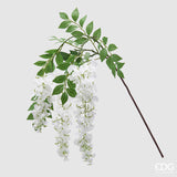 edg enzo de gasperi edg enzo de gasperi glicine ramo x3 con foglie h 50 cm pianta artificiale colore bianco ean 8059824341990