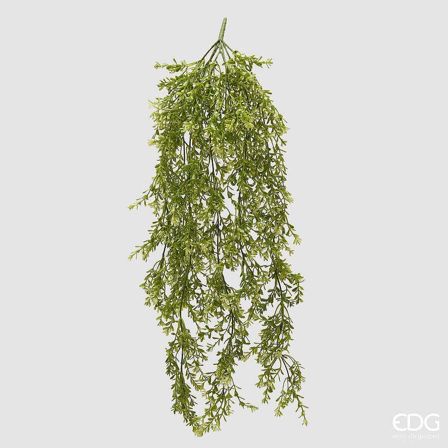 edg enzo de gasperi edg enzo de gasperi lamiacea chic cespuglio cadente h 70 cm pianta artificiale bianco verde ean 8056372461361