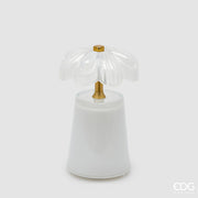 EDG Enzo De Gasperi Lily Table Lamp H 17.50 Cm D 11 Cm IP20 White Gift Box