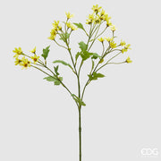 EDG Enzo De Gasperi Margherita Branch H 70 Cm Artificial Plant Yellow