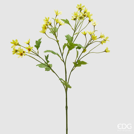 edg enzo de gasperi edg enzo de gasperi margherita ramo h 70 cm pianta artificiale giallo ean 8059824483843