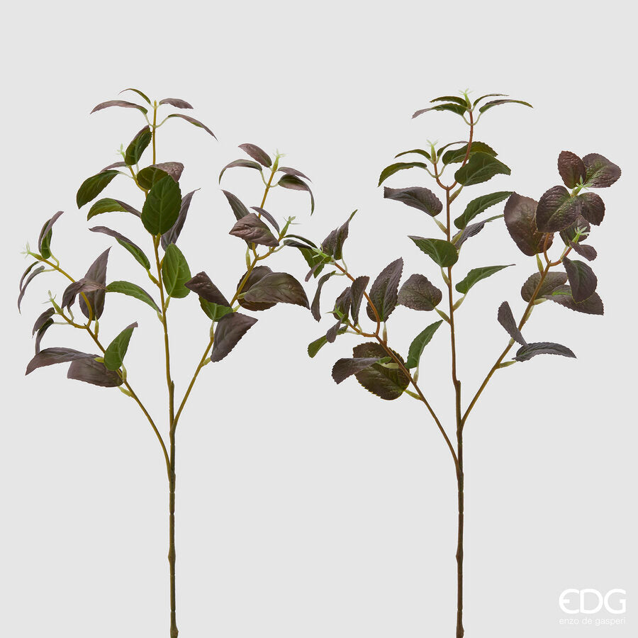 edg enzo de gasperi edg enzo de gasperi menta ramo x3 ass h 60 cm pianta artificiale marrone 1 pz ean 8059824351531
