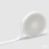 edg enzo de gasperi edg enzo de gasperi nastro balze natalizio h 25 cm l 10 mt bianco ean 8059824372888