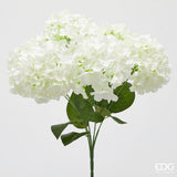 edg enzo de gasperi edg enzo de gasperi ortensia bouquet x6 con foglie h 50 cm pianta artificiale colore bianco ean 8059824606624