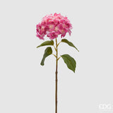 edg enzo de gasperi edg enzo de gasperi ortensia ramo con foglie h 70 cm pianta artificiale colore rosa antico ean 8059824440631