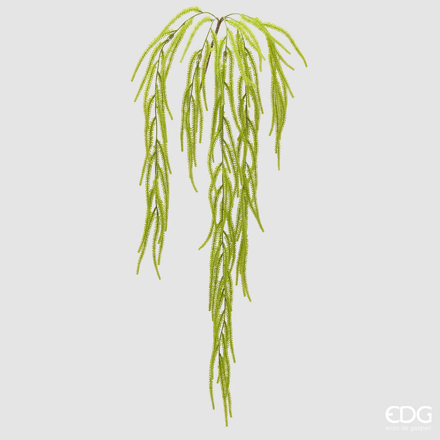 edg enzo de gasperi edg enzo de gasperi pianta artificiale amaranthus cadente h 110 cm light green pianta decorativa realistica design moderno ean 8059824667984