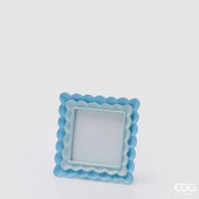 EDG Enzo De Gasperi Photo Frame Balze Square H 15 Cm L 15 Cm Blue