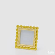 EDG Enzo De Gasperi Photo Frame Balze Square H 15 Cm L 15 Cm Yellow