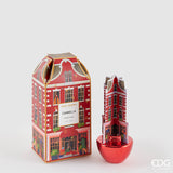 edg enzo de gasperi edg enzo de gasperi profumatore bottiglia di natale rue de rivoli 100 ml h 22 cm cinnamon rosso ean 8059824556608