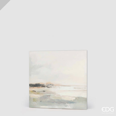 edg enzo de gasperi edg enzo de gasperi quadro abstract misty 60 x 60 cm light green decorazione parete design moderno casa ean 8059824671004