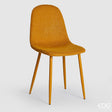 edg enzo de gasperi edg enzo de gasperi sedia charton h 85 x l40 x p52 cm colore ambra ean 8059824622044