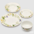 edg enzo de gasperi edg enzo de gasperi set piatti fiorimix fondi piatti frutta ciotoli 24 pz giallo verde ean 8059824654663