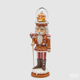 edg enzo de gasperi edg enzo de gasperi sfera acqua soldatino di natale h 485 cm musica movimento led multicolor ean 8059824402745