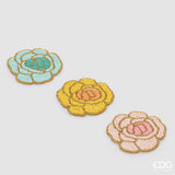 edg enzo de gasperi edg enzo de gasperi sottobicchiere camelia rotondo ass d 10 cm multicolor 1 pz ean 8059824638403
