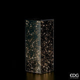 edg enzo de gasperi edg enzo de gasperi teca colonna natale con 150 led h 50 cm 20 x 20 cm grey ean 8056372587009