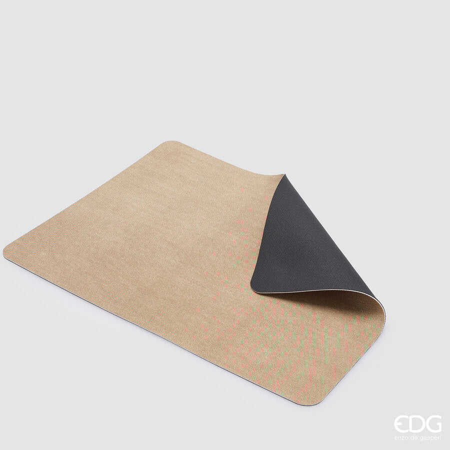 edg enzo de gasperi edg enzo de gasperi tovaglietta bicolore rettangolare 46 x 35 cm sand ean 8059824513021