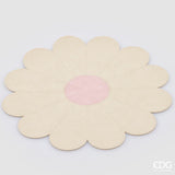 edg enzo de gasperi edg enzo de gasperi tovaglietta margherita d 38 cm pvc bianco rosa ean 8059824624604