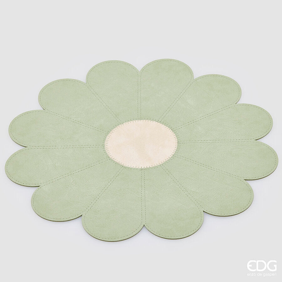 edg enzo de gasperi edg enzo de gasperi tovaglietta margherita d 38 cm pvc verde chiaro ean 8059824624628