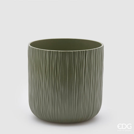 edg enzo de gasperi edg enzo de gasperi vaso gen h 205 cm d 205 cm ceramica waterproof colore salvia ean 8059824284402