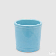 EDG Enzo De Gasperi Glaze Celestial Cylinder Ceramic Vase 18 cm
